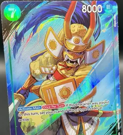 One Piece Kikunojo SR EB04-012 (Alternate Art) The Azure Sea's Seven Foil NM/M - Image 5