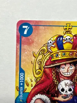 Monkey.D.Luffy (2nd Anniversary Stamped Promo) P-043 One Piece English - Image 3