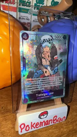 Trafalgar Law ST10-010 TREASURE RARE - 500 Years in the Future OP TCG - NM - Image 2