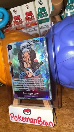 Trafalgar Law ST10-010 TREASURE RARE - 500 Years in the Future OP TCG - NM - Image 3