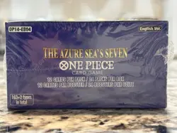 One Piece TCG The Azure Sea’s Seven Booster Box New Factory Sealed OP-14 English - Image 2