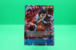 One Piece A Fist of Divine Speed Monkey D Luffy OP11-118 Secret Rare SEC - Image 1