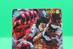 One Piece A Fist of Divine Speed Monkey D Luffy OP11-118 Secret Rare SEC - Image 2