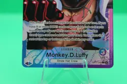 Monkey.D.Luffy (040) (Alternate Art) OP11-040 A Fist of Divine Speed Foil - Image 4