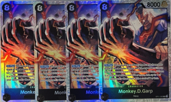Monkey D Garp SR OP11-095 - A Fist Of Divine Speed - One Piece TCG (Playset) - Image 1