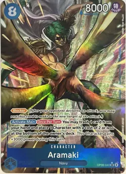 Aramaki Alt Art OP06-043 - Wings Of The Captain - One Piece TCG - Image 1