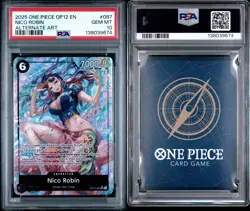 One Piece Nico Robin OP012-087 Alt Art PSA 10 Legacy of the Master - Image 2