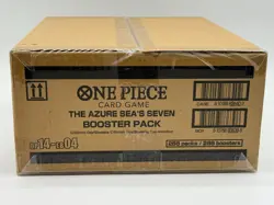 #1 One Piece English OP14-EB04 The Azure Sea's Seven Booster Pack Case Sealed - Image 3