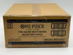 #1 One Piece English OP14-EB04 The Azure Sea's Seven Booster Pack Case Sealed - Image 5
