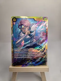 Koby OP11-119 Secret Rare Alternate Art a Fist of Divine Speed One Piece CCG - Image 1