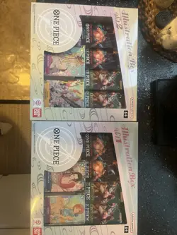 One Piece TCG: Illustration Box Volume 1 & 2 There Is a Small Tear In One Box. - Image 1