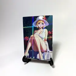 One Piece Stussy Sexy Anime Waifu Girl Doujin Lewd Goddess Story ACG Art Card - Image 2