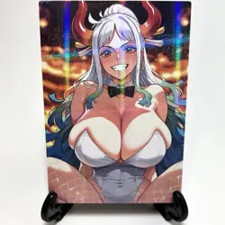 One Piece Yamato Sexy Anime Waifu Girl Lewd Doujin Goddess Story ACG Art Card - Image 1