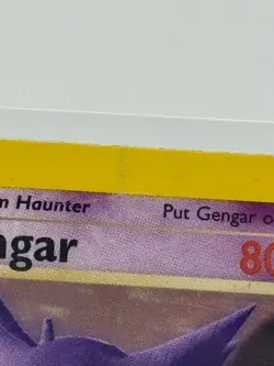 Pokemon TCG Gengar Fossil Holofoil Card 5/62 Light Play - Image 2