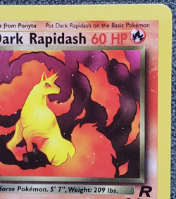 1st Edition Dark Rapidash - Team Rocket - #44/82 - Vintage Pokemon Card 2000 - Image 3