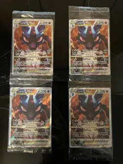 2023 Lucario VSTAR SWSH291 Crown Zenith ETB Promo Card SEALED Lot Of 4 NM - Image 1