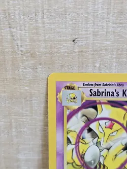 Sabrina's Kadabra 1st Edition 58/132 Gym Challenge Non-Holo Pokemon Card TCG - Image 3