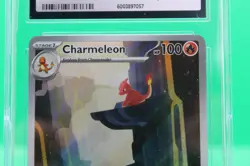 Chameleon SV:151 Illustration Rare Card 169/165 CGC 9 Pokemon TCG Holo English - Image 3
