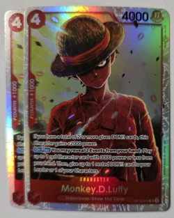 One Piece Card Game TCG - Monkey.D.Luffy Op12-015 Legacy Of The Master English - Image 1