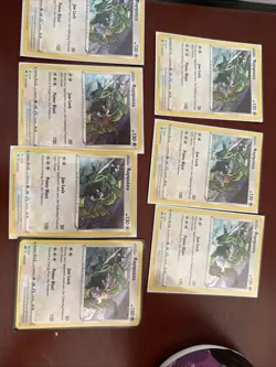 Rayquaza SWSH029 Holo Black Star Promo Card Near Mint Condition Lot Of 7x - Image 1