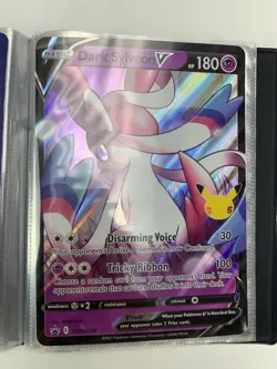 Dark Sylveon V (SWSH134) (Jumbo Card) Sword & Shield: Black Star Promos​ - Near - Image 1