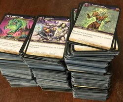WoW TCG Bulk Lot, 1200+ Cards, NM - LP Condition, Vintage, World of Warcraft - Image 1