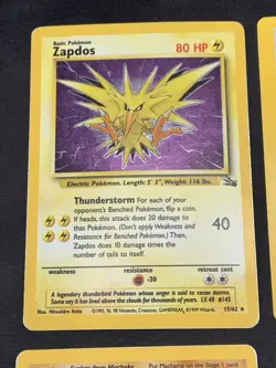 Vintage Pokemon Cards Holo Rare WOTC Lot - Base Set, Jungle, Fossil - Mewtwo HP - Image 2