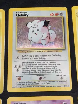 Vintage Pokemon Cards Holo Rare WOTC Lot - Base Set, Jungle, Fossil - Mewtwo HP - Image 3