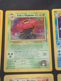 Vintage Pokemon Cards Holo Rare WOTC Lot Gym Heroes, Team Rocket, Base Set MP/HP - Image 3