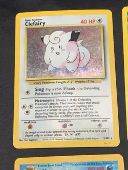 Vintage Rare Holo Pokemon Card Lot WOTC 1999 Base Set, Jungle, Fossil - MP/HP - Image 2