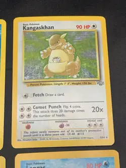 Vintage Rare Holo Pokemon Card Lot WOTC 1999 Base Set, Jungle, Fossil - MP/HP - Image 4