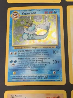 Vintage Rare Holo Pokemon Card Lot WOTC 1999 Base Set, Jungle, Fossil - MP/HP - Image 5