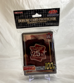 Yu-Gi-Oh! Card Protectors - 25th Anniversary "Quarter Century" Red and Black - Image 2