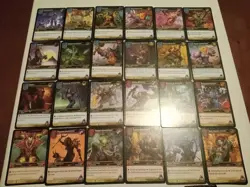 World of Warcraft Lot of 163 Different (360 Total) Cards LP-MP *Read Desc.* - Image 1