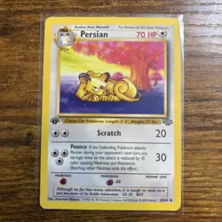 Pokemon TCG Persian Jungle 1st Edition Uncommon Card 42/64 - Image 1