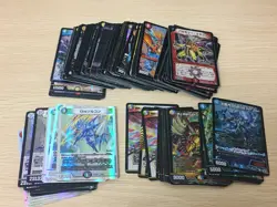 Duel Masters TCG 137 Cards Lot Bulk Japanese ALL Holo Foil Rare Mixed Set - Image 1