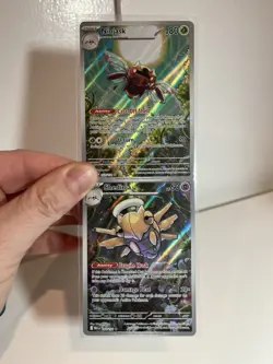 Pokemon TCG Shedinja / Ninjask IR Mega Evolution Connecting Art - 2 Card Set NM - Image 1