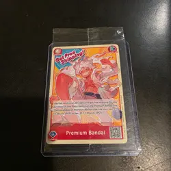 ONE PIECE CARD GAME MONKEY.D.LUFFY PREMIUM BANDAI CARD GAMES FEST 23-24 Sealed - Image 1