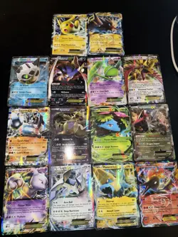 Pokemon EX Holo Card Lot 15 Cards Pikachu Zapdos Glalie Malamar Gallade - Image 1