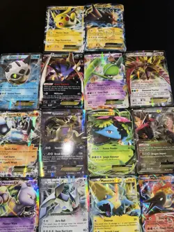 Pokemon EX Holo Card Lot 15 Cards Pikachu Zapdos Glalie Malamar Gallade - Image 2