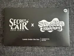 Secret Lair x SpongeBob SquarePants: Lands Under the Sea | Foil | MTG | NEW - Image 1