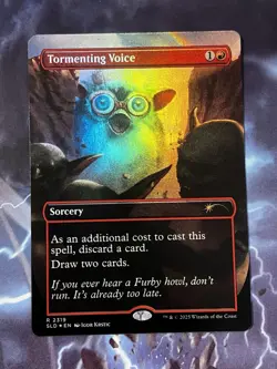 MTG | Tormenting Voice ✨FOIL✨ [Secret Lair Furby] - Image 1