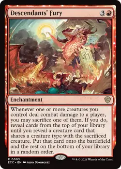 Descendants' Fury [Lorwyn Eclipsed Commander] - Image 1