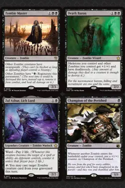 Wilhelt, the Rotcleaver Commander Deck ZOMBIES EDH Magic MTG Ready-to-Play Alt - Image 2