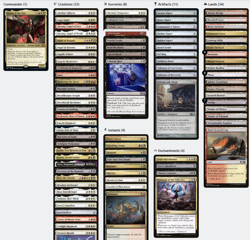 Kaalia of the Vast ANGELS DEMONS DRAGONS Magic MTG Custom Commander Deck - Image 2