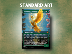 Traveling Chocobo - Custom Magic: The Gathering Card - Image 4