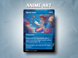 Rhystic Study - Custom Magic: The Gathering Card - Image 5