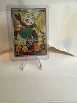 Pokemon TCG Meloetta Black Star Promo 026 Holo Illustration Rare Near Mint - Image 1