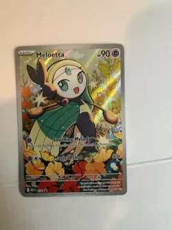 Pokemon TCG Meloetta Black Star Promo 026 Holo Illustration Rare Near Mint - Image 3