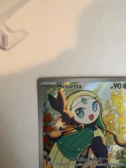Pokemon TCG Meloetta Black Star Promo 026 Holo Illustration Rare Near Mint - Image 4